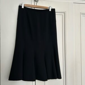 Holt Renfrew Brand Fluted Skirt